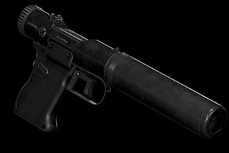 create 3d gun, realistic weapon and assets