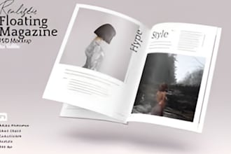 design editorial zine book design layout, magazine, publication
