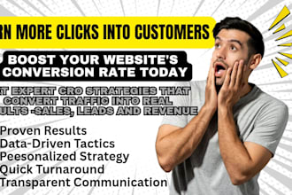 optimize your site for better cro and increased conversions specialist