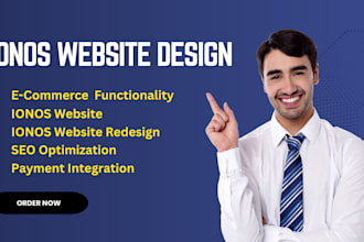 ionos website design, ionos website redesign website ecommerce website seo