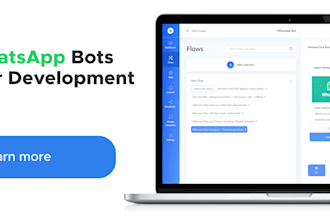 build a cross platform booking bot for whatsapp, instagram, messenger