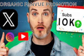 grow daily fanvue subs, twitter x marketing fanvue promotion, onlyfans promotion
