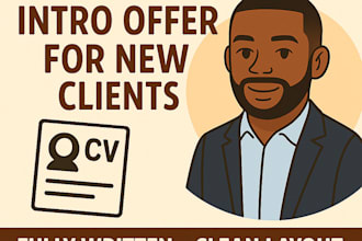rewrite your ats CV intro deal for new clients