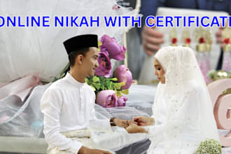 perform online islamic nikah with official documentation