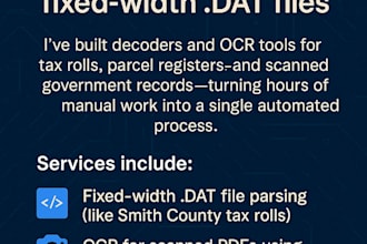 extract data from pdfs or fixed width files to excel using python