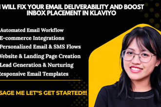 optimize klaviyo setup, to fix deliverability for ecommerce open rate