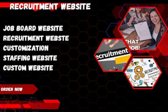 staffing website, recruitment website, job board, job agency website