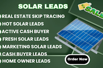 provide exclusive high quality solar, homeowners leads for your business