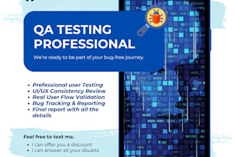test and QA your website or app for bugs and usability