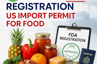 handle fda registration and import permit for food products in the USA