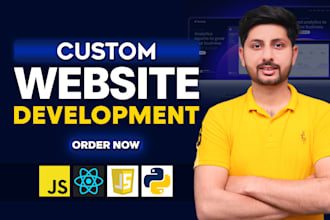 build full stack website with react, nextjs, django and mongodb