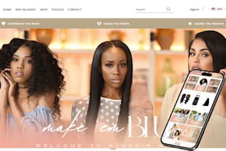 hair extension website beauty salon website hair stylist website hair website