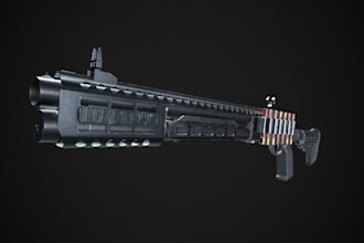 do high quality 3d gun weapon and assets for games