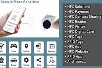 develop nfc app, nfc payment app, fintech app, nfc reader, nfc solution, nfc web