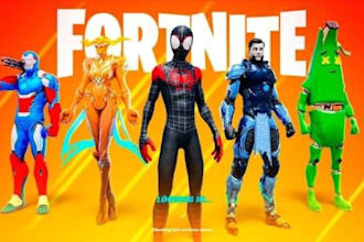 promote your fortnite game, uefn map, fortnite map and steam game for visibility