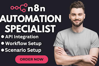 n8n automation n8n workflow n8n ai agent n8n expert vapi retell ai voice