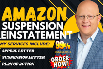 reinstate your amazon seller account with professional poa and suspension appeal