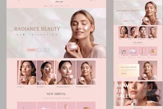 skincare website shopify store skincare beauty website skincare shopify cosmetic