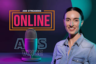 be your brazilian female voice over actor, narrator, artist, and talent