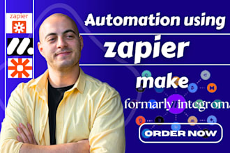 do make com automation,integration,workflow and  zapier ai automation expert