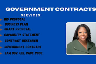 find rfp, write bid proposal, winning government contract, rfq, respond to rfp