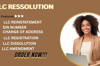 do llc amendment llc dissolution  llc reinstatement llc address change