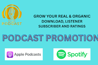 do podcast promotion, marketing, grow audience and increase podcast reach
