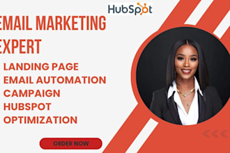 set up hubspot email automation landing page optimization hubspot email campaign