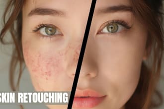 retouch portraits and handle all kinds of photo editing