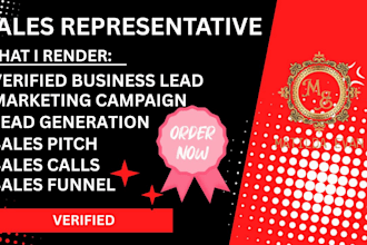 be your sales representative salesperson sales expert sales closer sales leads