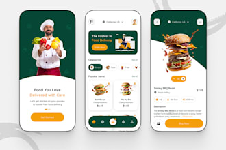 build food delivery app, grocery delivery app, milk delivery app, order tracking