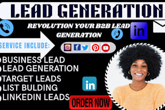 do b2b lead generation,geo target,script writing,lead prospecting