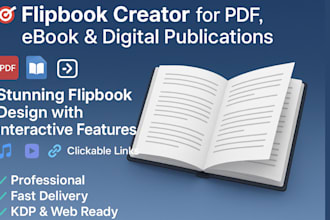 flipbook creator, PDF, ebook interactive, digital publication  flipbook design