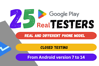 test your app with 12 testers for google closed testing