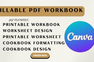 design fillable pdf workbook,  lead magnet, interior design mental health ebook