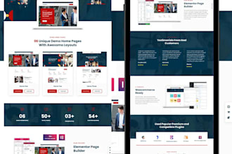 design credit repair website, loan, mortgage, financial wordpress website