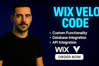 customize wix website wix velo database wix velo code wix cms api integration