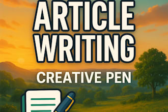 write engaging promotional articles and blog posts to boost your brand