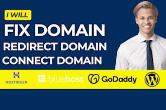 connect domain, fix domain issues, redirect godaddy to wix, domain transfer
