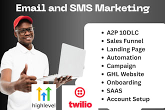 integrate desk phones with twilio,set up a2p 10dlc sms gohighlevel, ringcentral