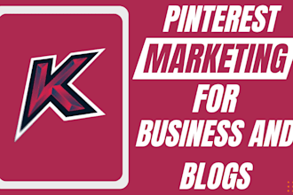 manage your pinterest marketing setup ads SEO for your business and blogs shop