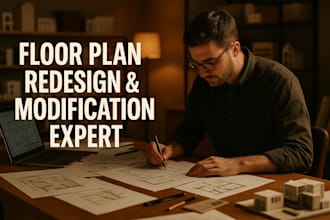 redesign and modify your existing floor plan with optimized layout