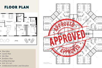 2d floor plans, architectural structural drawings in autocad