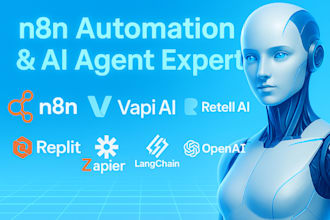 n8n automation workflows ai agents vapi ai retell ai langchain zapier replit fix