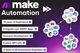 set up make com automation workflow made com integomat zapier make automation