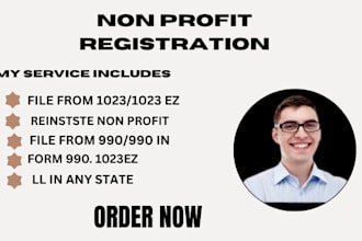non profit registration, reinstate 501c3 tax exempt, form 1023ez, bylaw, ein