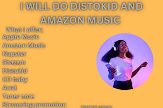 distrokid awal cd baby core fune honzon amazon music deezeer apple music spotify