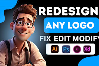 edit, fix, vectorize, modify, redesign or recreate your apparel logo