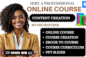 create online course, course creation, course curriculum, online course content