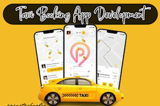develop taxi booking app rideshare app carpool lyft indrive taxi booking website
